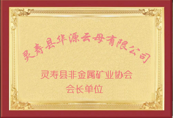 靈壽縣非金屬礦業協會會長單位